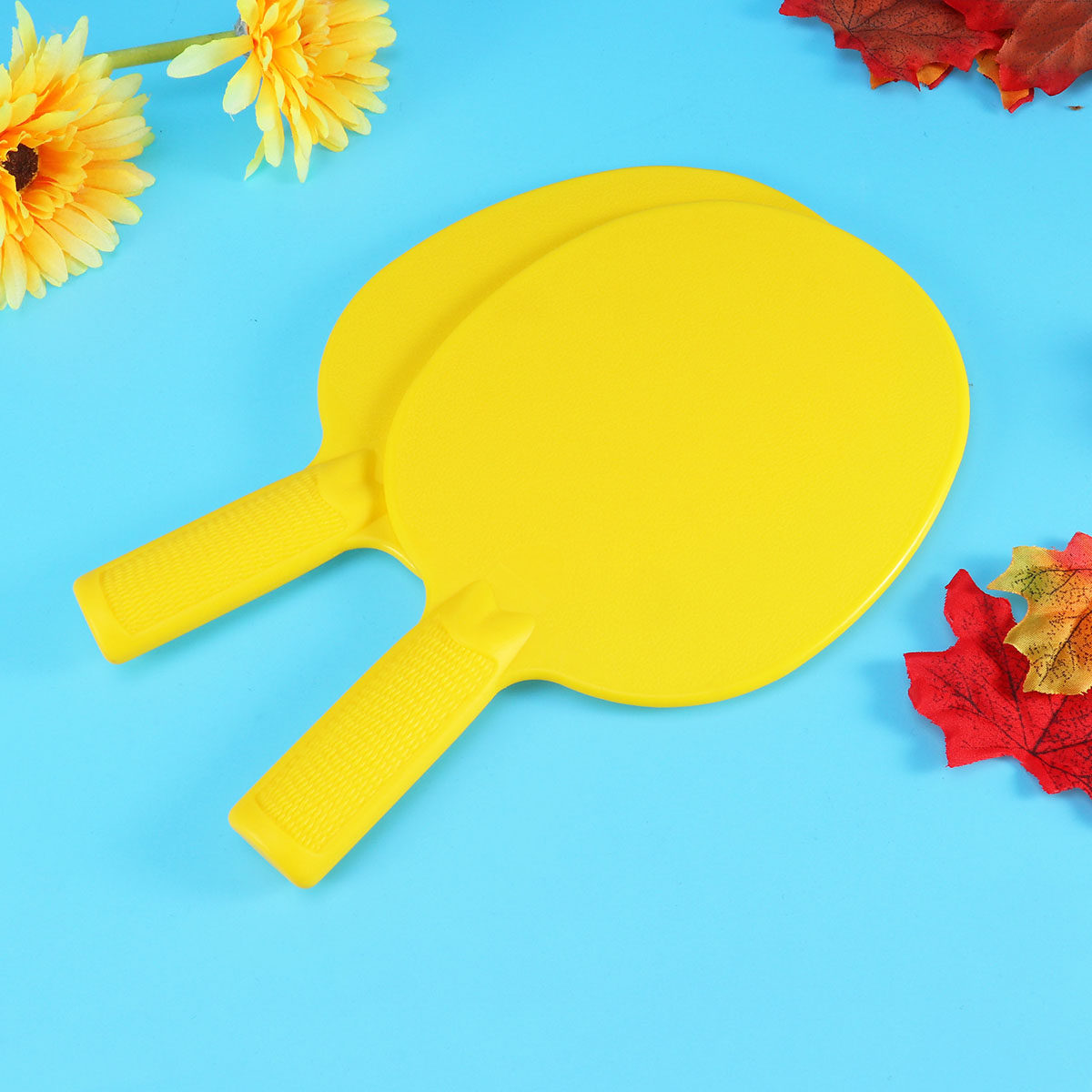Table Tennis For Kids - 1Pair Plastic Racket for Children Table