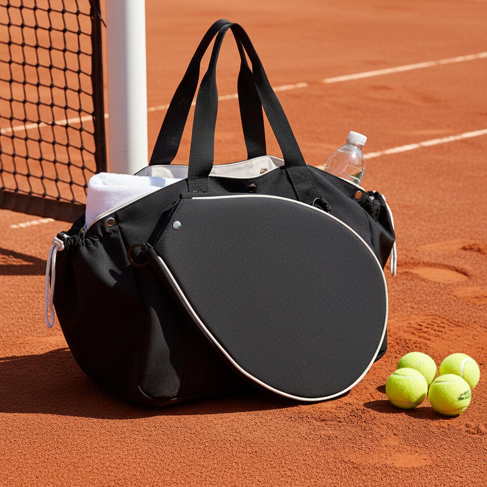 Table Tennis Ball - Multi Pocket Pickle Ball Bag Racket