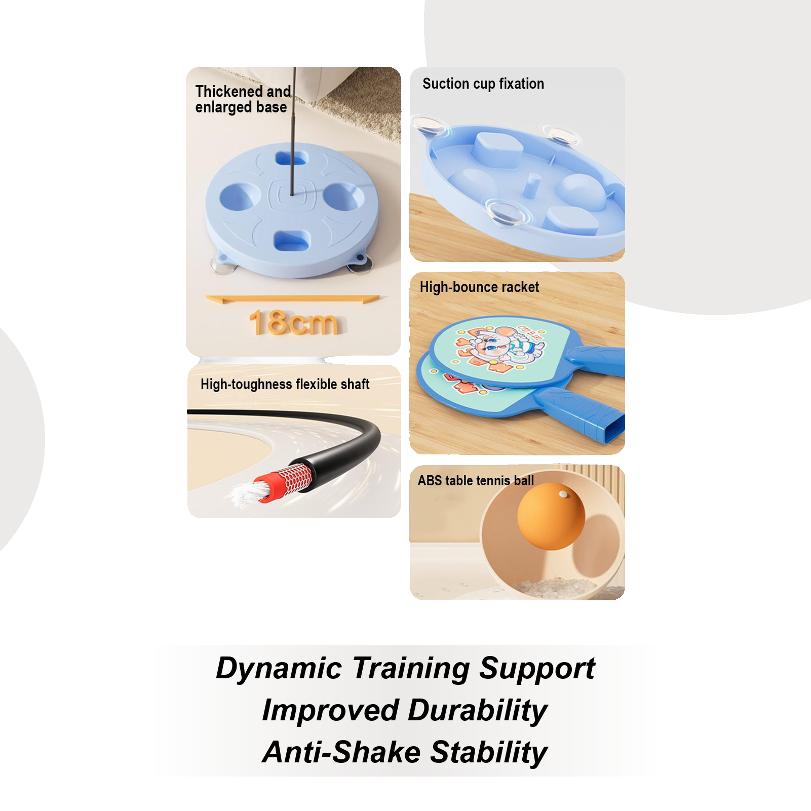 Table Tennis For Kids - Table Tennis Training Set Table Tennis