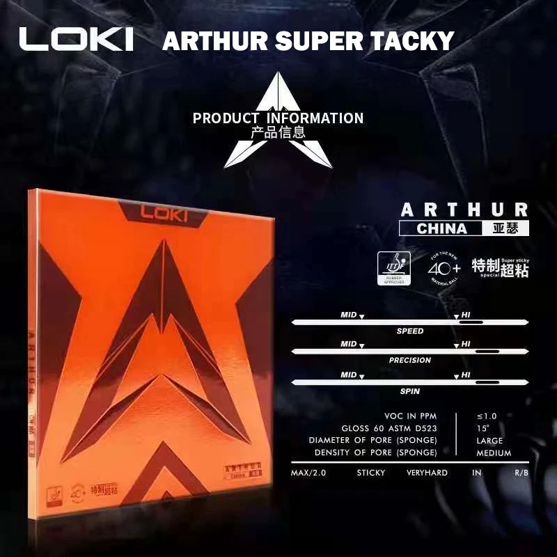 Genuine Original LOKI ARTHUR T - Table Tennis Padel 리뷰 및 가격