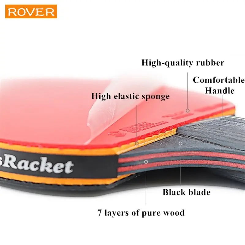 5/6 Star Table Tennis Racket 2 - Table Tennis Padel 리뷰 및 가격