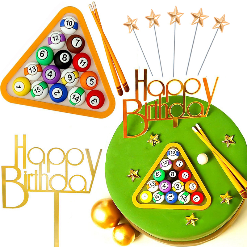 Billiard Ball Cake Decoration  - Table Tennis For Kids 리뷰 및 가격
