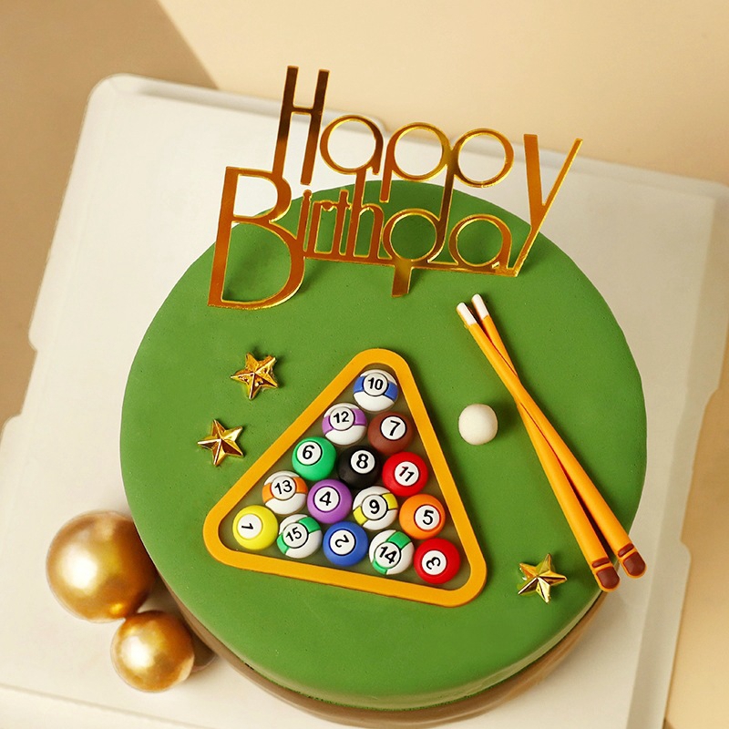 Billiard Ball Cake Decoration  - Table Tennis For Kids 리뷰 및 가격