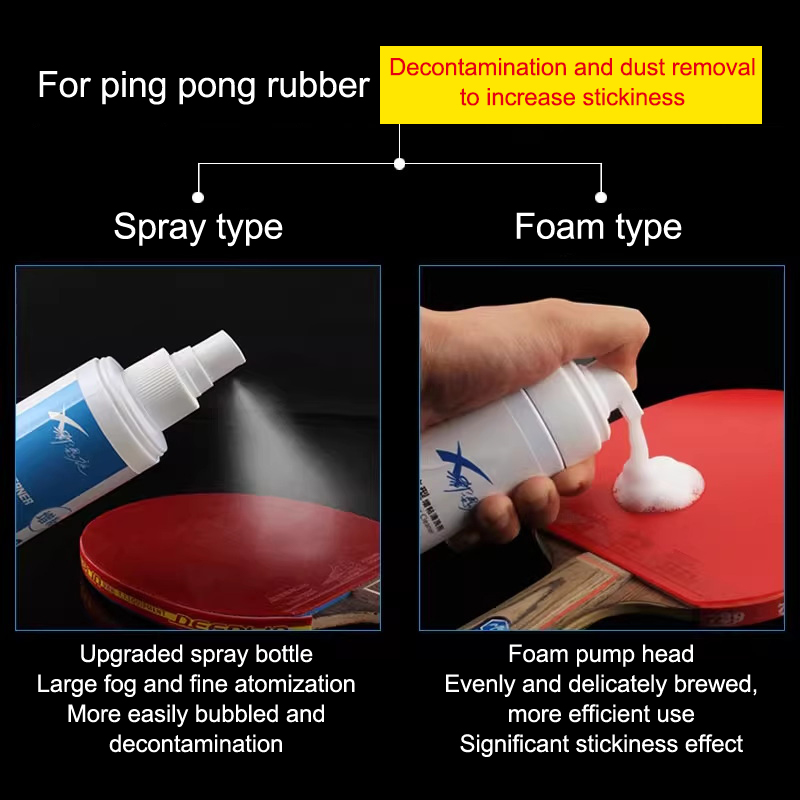 100ml Rubber Cleaner Spray Spe - Table Tennis Rubber Protective Film 리뷰 및 가격